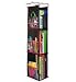 LockerWorks Hanging Locker Organizer Black/red