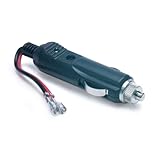 Roadpro 12V Fused Replacement Cigarette Lighter Plug with Leads