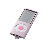 ELECOM iPod 4th nanoシリコンケース液晶保護フィルム付ピンク AVD-SCA4NPN