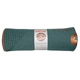 Sage yogitoes® SKIDLESS® Yoga Mat Towel + Free (random color) activator mister combo by Absolute Yogi