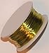 32 Gauge Round Silver Plated Peridot Copper Craft Wire - 90 Ft