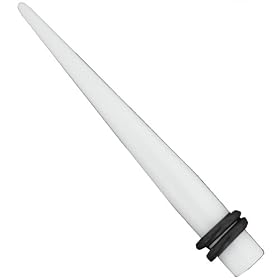 Single Acrylic Taper: 6g White