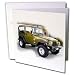 Cars - Green Jeep Wrangler - Greeting Cards-12 Greeting Cards with envelopes