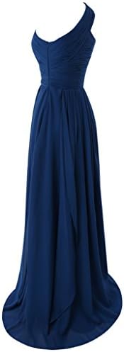 Musebridal Women's Long Evening Dress One Shouder Party Dress Candy Size 18W