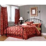 Fashion Bed Group Oscar Full Bed with Frame, Matte Black