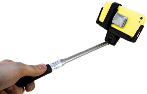 Selfie Stick + EXTRA Strong 3-SIDE Grip-Best Selfie Stick For iPhone 6!-EXTRA*:Mirror-Fits Perfectly With iPhone 6,6 Plus, 5, 4, Samsung Galaxy S6, S5, S4 + Others! Get Your Selfies On The Next Level!