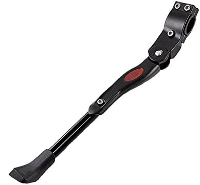 ljersa® Bicycle Cycling Kickstand Aluminum Alloy For Bike 20" 24" 26" Kick Stand (Black)