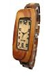 Tense Oblong Sandalwood Two-Tone Hypo-allergenic Oblong Rectagular Watch L8221SM