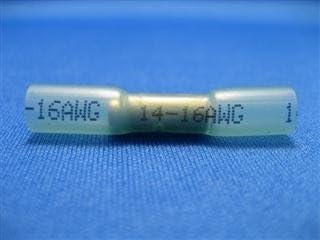Blue 16-14 Gauge Heat Shrink Butt Connectors 1000 pieces.