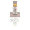 BT Freestyle 335 Single DECT TAM Phone - White & Stone