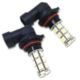 Generic LED-27-9007: LED 27 SMDs 9007 6000K (Xenon White) Light Bulbs -One Pair
