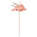 Flying Pig Jiggle Wings Stake