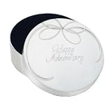 Reed & Barton Plated Holloware HAPPY ANNV BOX 5802 HAPPY ANNIVERSARY BOX