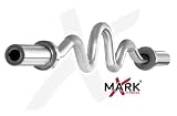 XMark Fitness Chrome Olympic Super Curl Bar (30mm,47-Inch)