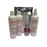 X-10 Hair Extension Care Set Of 4 - Care Shampoo 250ml, Care Conditioner 250ml Leave-In Treatment 250ml & Shine Spray 125ml