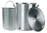 IMAGE OF Bass Pro Shops Stock Pot with Spigot and Basket - 60 Quart
