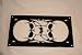 Electronics : Dual Skull Blades Universal Radiator Cover Black