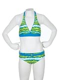 Tie Dye 2 Pc Halter Swimwear