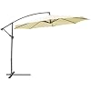 Ampelschirm beige 3,50m Sonnenschirm Gartenschirm
