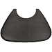 Tough Guy Polyurethane Anti-Fatigue Stylist Mat, Triangular with Round Chair Base Cut Out, Black