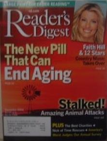Reader's Digest, November 2003, Large Print, Faith Hill and 12 Stars of Country Music