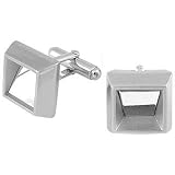 Forzieri ATH Collection Square Polished Cufflinks