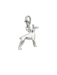 Rembrandt Charms Doberman Charm with Lobster Clasp