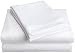 Elegance 250-Thread Count Cotton Rich Queen Sofa Bed Sheet Set, White