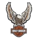 H-D Upright Eagle Tin Sign 99349-09V