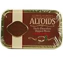 Altoids Curiously Strong Dark Chocolate Dipped Mints, Peppermints - 1.76 Oz / Tin, 12 ea
