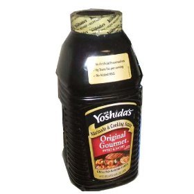 Mr. Yoshida's Original Gourmet Sweet and Savory Marinade and Cooking Sauce for Grilling, Baking, and Saute 63 Fluid Ounces