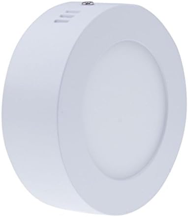 Bloomwin-2 X 6W Dimmable Surface Mounted Round LED Panel Light 220V Kithen Light Downlight Warm White