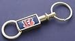 Cincinnati Bengals Gold Tone Valet Keychain