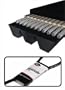 Gates Micro-V Stretch Fit Belts for 2009 Chevrolet/GMC/Cadillac Express/Silverado/Tahoe/Suburban/Colorado/Avalanche/Sierra/Savana/Yukon/Canyon/Escalade 4.8/5.3/6.0/6.2.L Engine (K040355SF)