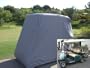 Deluxe 4 Passenger Golf Cart Cover, Fits E Z GO, Club Car and Yamaha G model - Grey