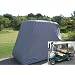 Deluxe 4 Passenger Golf Cart Cover, Fits E Z GO, Club Car and Yamaha G model - Grey