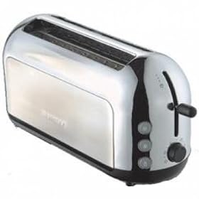 Kenwood Miro TTM333 4-Slice Toaster, Brushed Metal