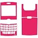 Premium Hot Pink Stick-on Cell Phone Backplate Decal Cover for Samsung Blackjack i607