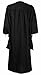 GraduationMall Unisex-adult's Economy Master Graduation Gown Black