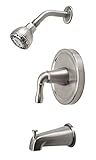 Premier 120049 Sanibel Single-Handle Tub & Shower Faucet, Brushed Nickel [並行輸入品]