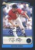 Royce Ring, New York Mets Autographed Card