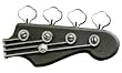 Bass Guitar Headstock Metal Belt Buckle