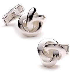 Sterling Silver Knot Cufflinks