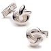 Sterling Silver Knot Cufflinks