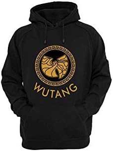Wu-tang Stamp Swaetshirt Unisex Gold Hoodie (Medium)