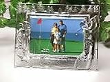Golf Motif Crystal Picture Frame