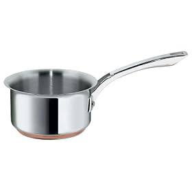 Raymond Blanc by Anolon Stainless Steel Milkpan, 14 cm, 1.2 Litre