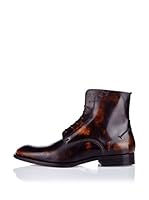 GOLDMUD Botines de cordones Exeter (Marrón Oscuro)