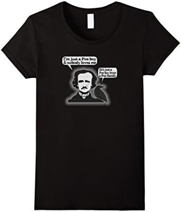 ON SALE | Premium I'm Just A Poe Boy Dark T-shirt - Female Small - Black