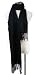 Premium Pashmina Shawl Wrap Scarf - Black